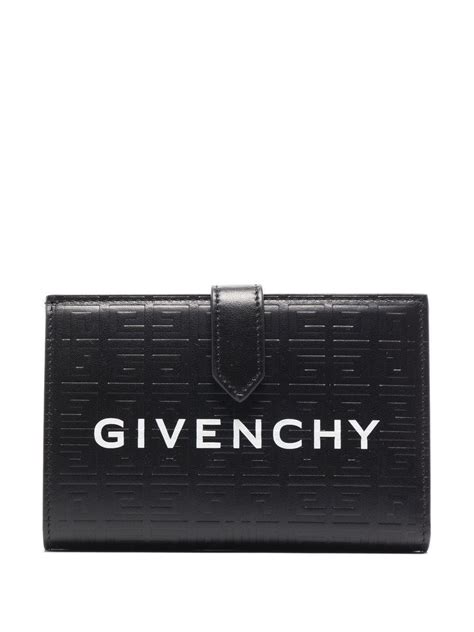 Shop Givenchy 4G Leather Wallet